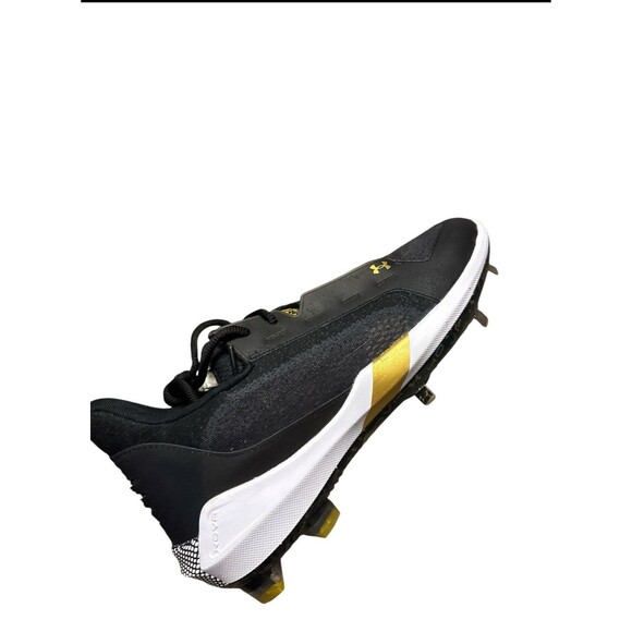 UA Under Armour Harper 6 Low ST Baseball Cleats Black Gold Mens 13 New HOVR main image 5